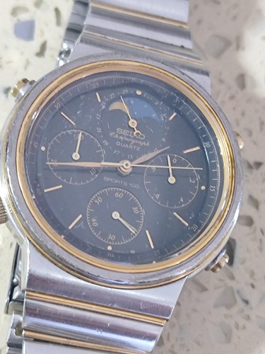 Seiko cronografo quarzo fasi - seiko,