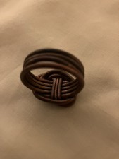 Anello in rame artigianale
