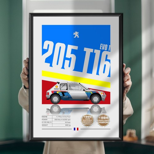 Peugeot 205 t16 evo timo - 205,
