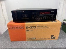 Luxman K-373 Cassettiera 3 teste K373 molto rara!!! Rumore 1 canale