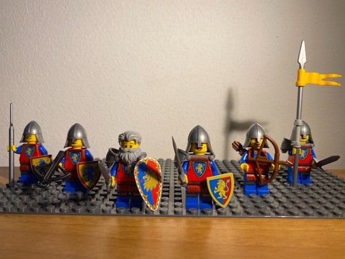 Lego castle lotto - lotto, soldati
