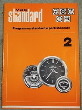 Catalogo VDO anno 1977 strumenti, misuratori,trasmettitori vari