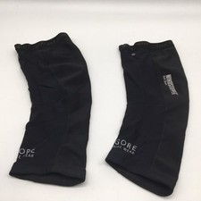 GORE Bike Wear Windstopper Soft Shell Ciclismo Nero Gambe Scaldamuscoli Medium