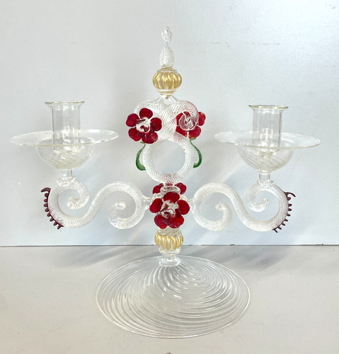 Candeliere veneziano due - candeliere,