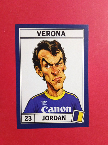 Figurina caricatura calciatori - caricatura,