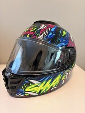 CASCO MOTO SHAYTAN SHARK