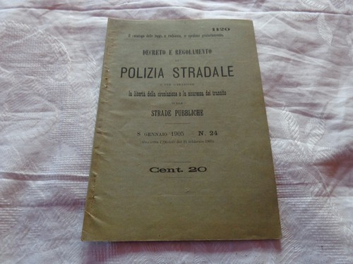 1905 regno italia libretto - 1905, d'italia