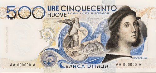 Bozzetto lire 500 - bozzetto, 1997
