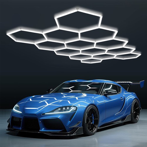 Illuminazione led esagonale - illuminazione,