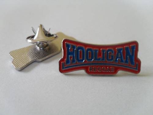 Hooligan reggae pin red mba - hooligan, (mba