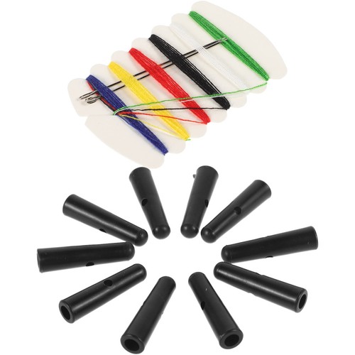 Pezzi punte perline coda - 10,