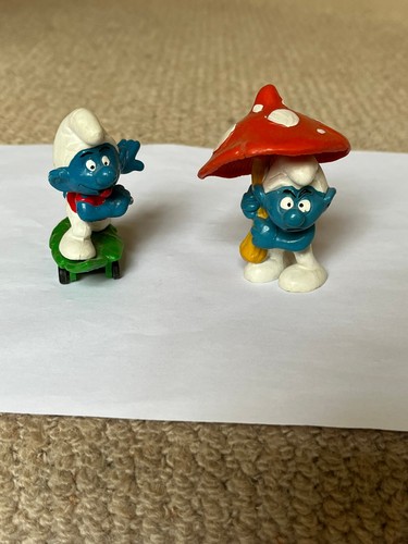 Vintage smurfs leaf - vintage,
