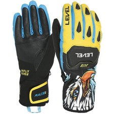 Guanti Replica Level Uomo Sci Snowboard Giallo/Blu