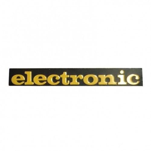 Targhetta adesiva electronic - adesiva,