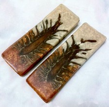 Bilance in resina pigna libro abbinato stabilizzato per manico coltello bianco