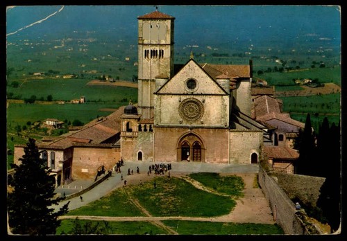 Cartolina italia san - italia, francesco