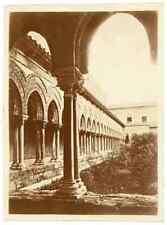Gaetano D'Agata Taormina circle Von Gloeden Cloister Monreale Large photo 1920c