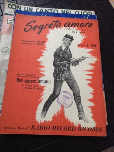 Spartito musicale epoca - musicale, d’epoca
