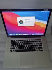MacBook Pro Retina 15 pollici 2015 Quad i7 2.5 16gb RAM 256GB OS Big Sur
