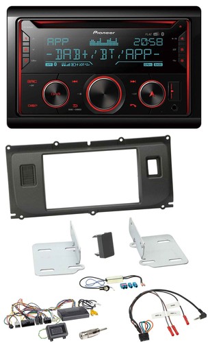 Pioneer 2din dab - pioneer, volante