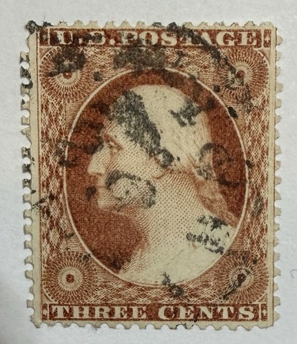 1857 3c lavaggio - us, #26