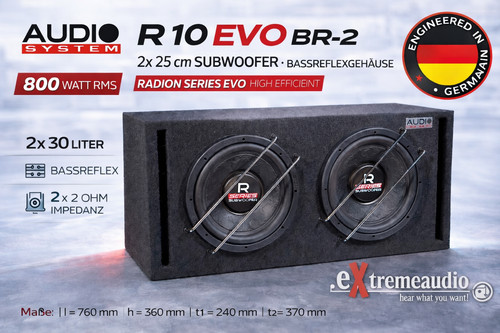 Sistema audio evo br 2 - r, 10