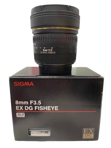 Sigma 8mm dg fisheye - 8mm, ex