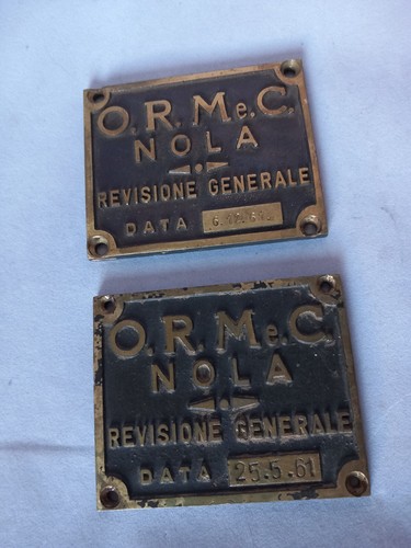 Placche ottone revisione - ottone,
