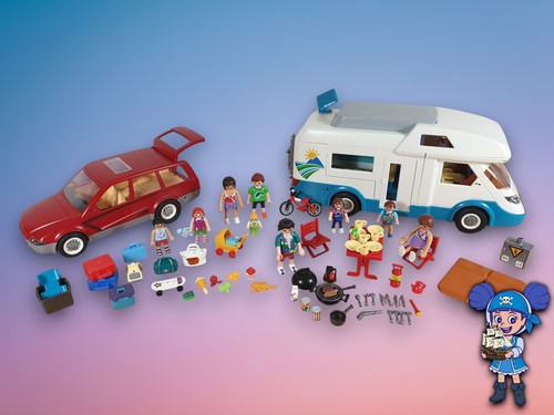 Playmobil camper famiglie - camper, e