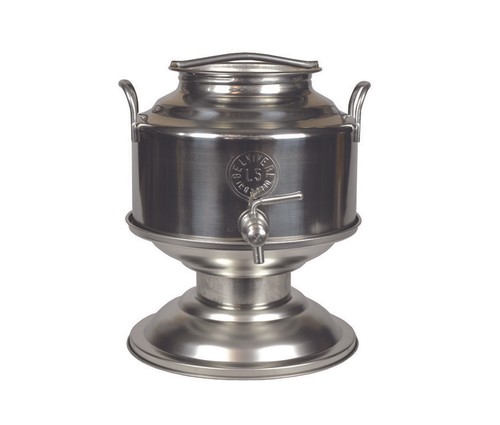 Fusto inox per olio saldato