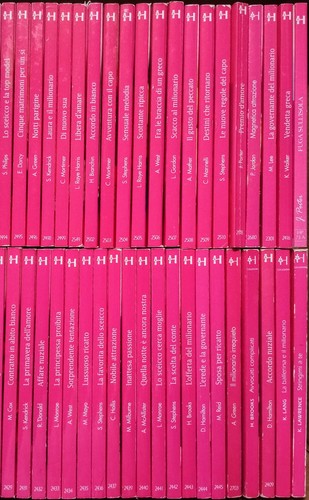 Libri harmony collezione - 40,