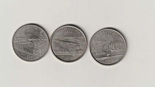 Usa quarti dollaro - di, 2005