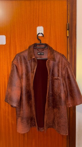 Giacca pelle uomo - pelle,