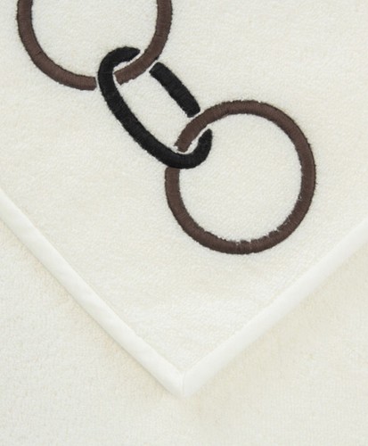 Asciugamano frette link ricamo - frette,