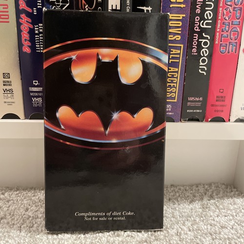 Batman vhs 1989 diet coke - vhs,