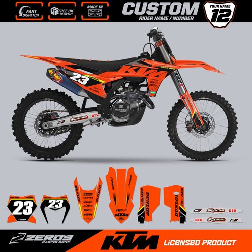 Ktm motocross graphics custom - motocross,
