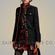 Giacca Militare Nera Donna -