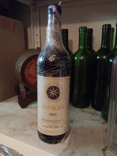 Sassicaia 2003 tenuta - sassicaia, san