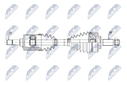 Albero motore nty npw 187 - albero,