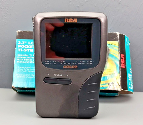 Vintage rca portatile lcd - rca,