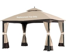Piano di ricambio per gazebo 10x12 FT Massillon Biscayne, stile cabina L-GZ933PST, Tu