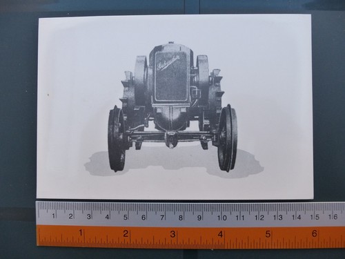 Cartolina trattore 053 - trattore,