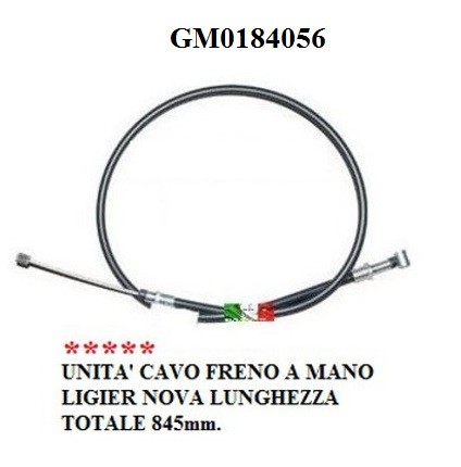 Cavo freno mano - cavo, a