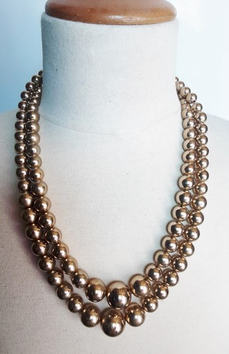 Beau collier vintage perle