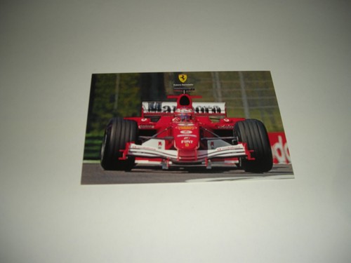 Ferrari cartolina ufficiale - ferrari, "