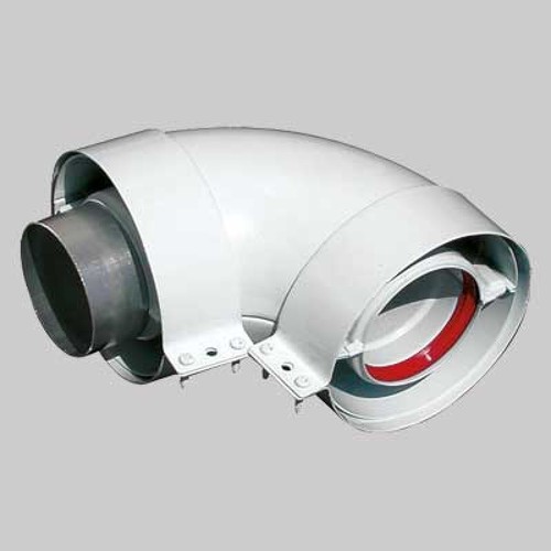 Curva per kit coassiale - kit,