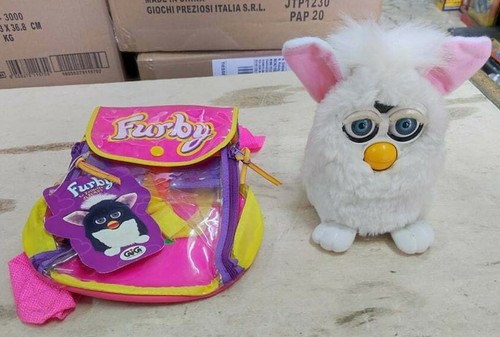 Furby bianco prima serie - bianco,