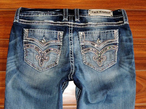Jeans donna rock - rock, revival