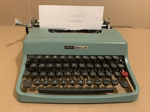 Good condition 1971 olivetti - good,