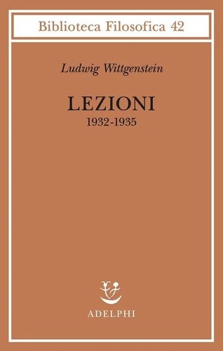 Lezioni 1932 1935 - lezioni, ludwig